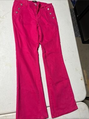 Tailormade Bright Pink Waistband Jeans